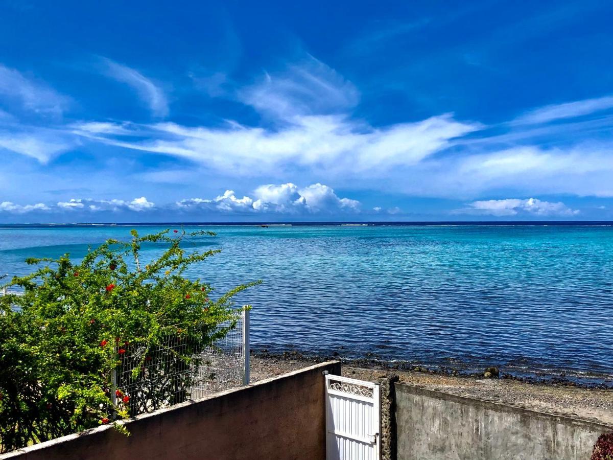 Superbe Bord De Mer, Acces Lagon Et Piscine Privee Paea Екстериор снимка