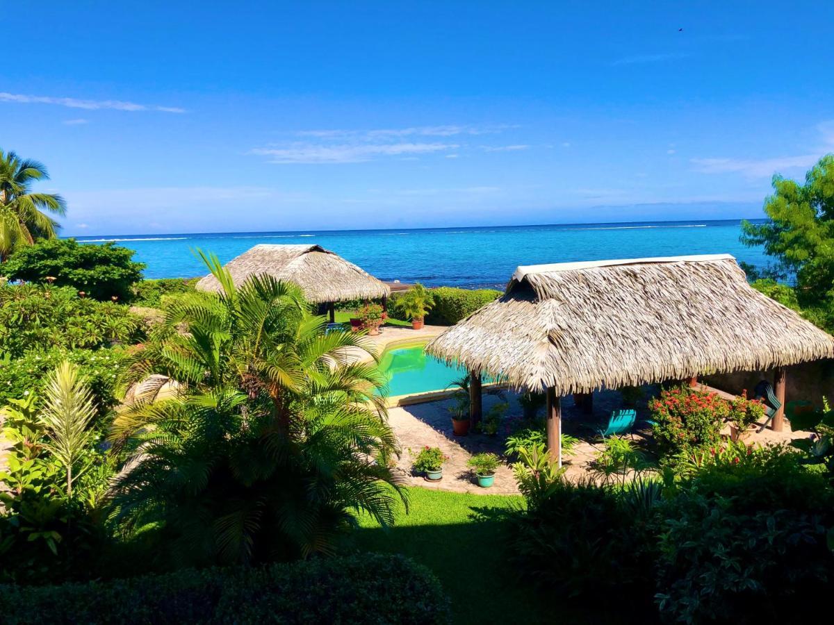 Superbe Bord De Mer, Acces Lagon Et Piscine Privee Paea Екстериор снимка