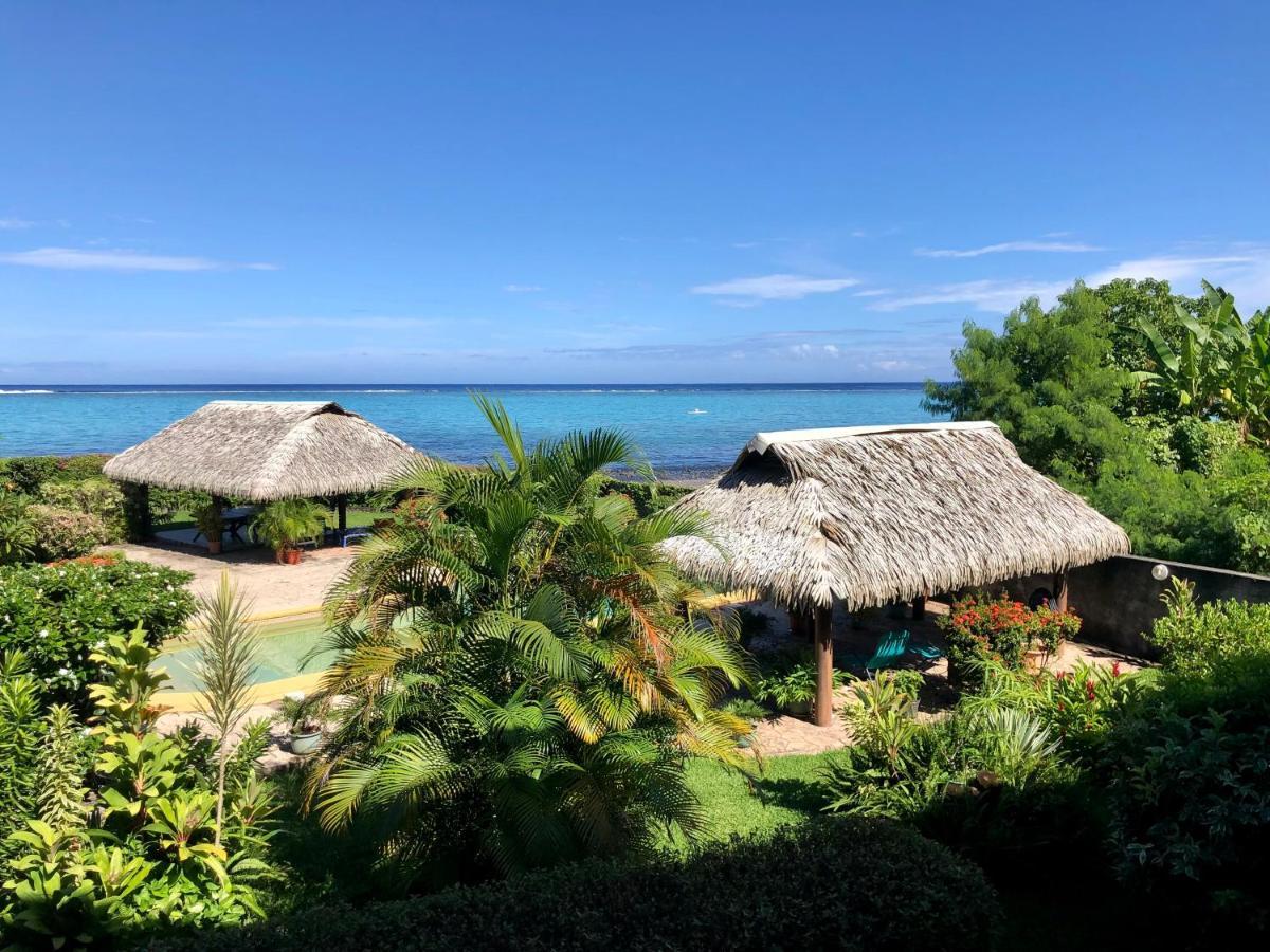 Superbe Bord De Mer, Acces Lagon Et Piscine Privee Paea Екстериор снимка